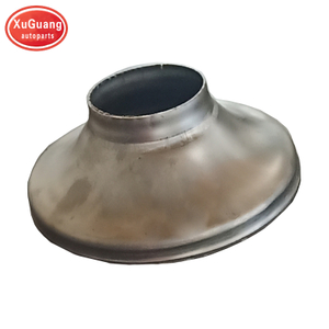 126mm Dış Boyutta 55mm Katalitik Konvertör Uç Kapağı Konisi