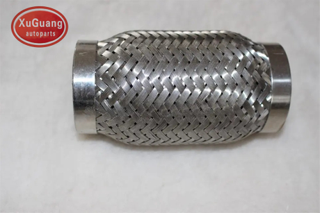 Örgü Dışında Kilitli Araba Egzoz Esnek Borusu